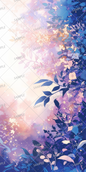 AA-0030: A landscape filled with colorful flowers and leaves