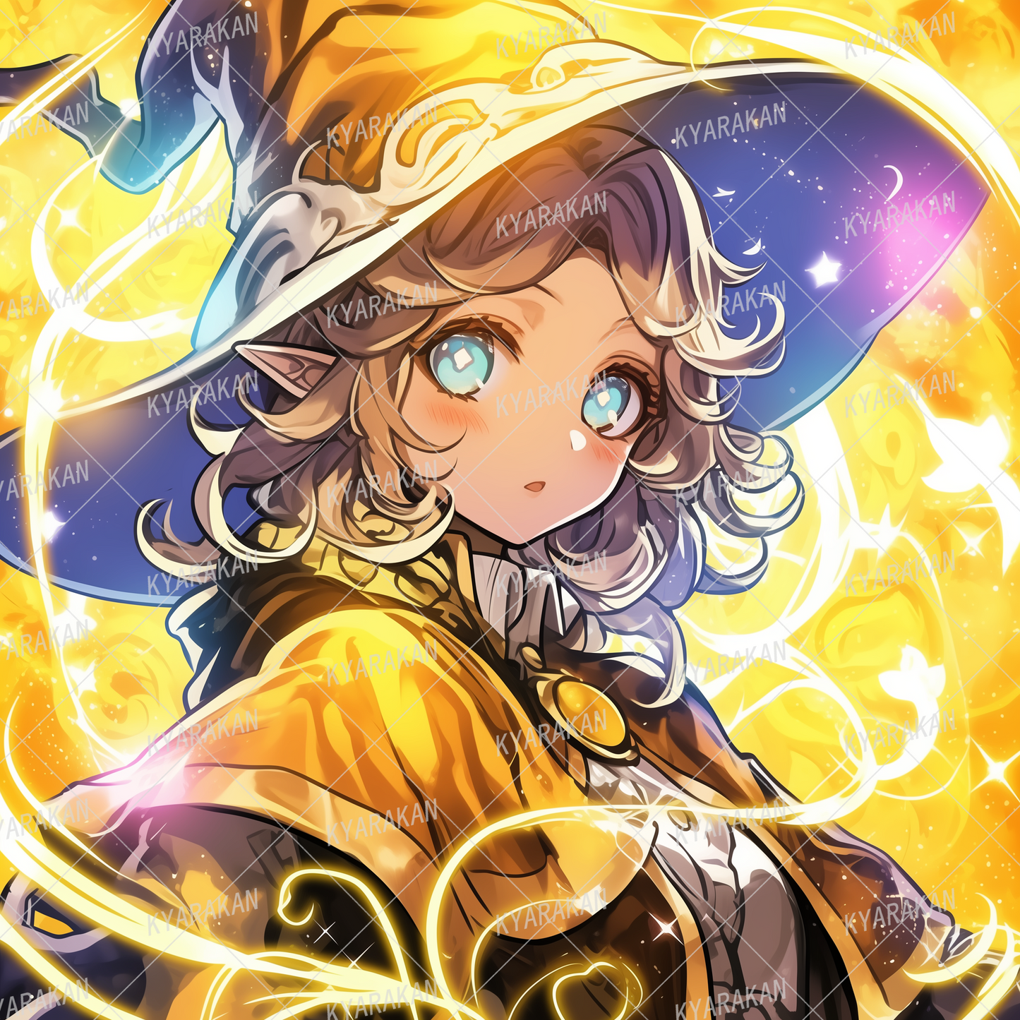 AA-1461: Golden-robed wizard of illusion