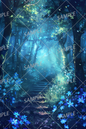 AC-0077 Magical Blue Forest