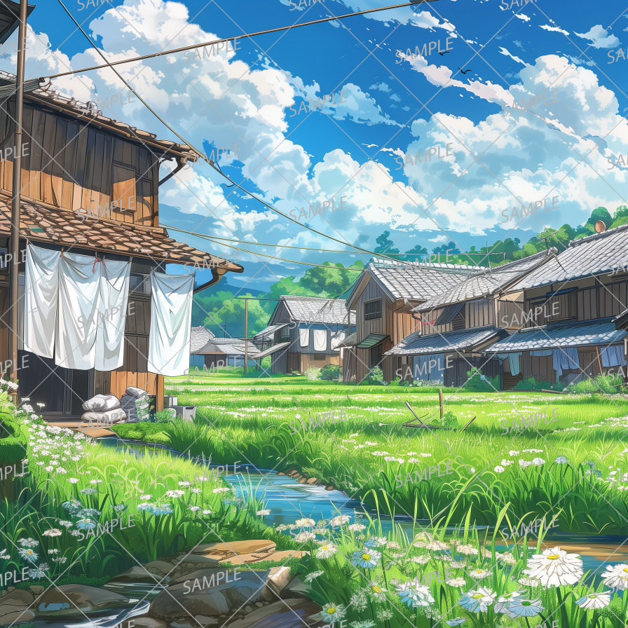 AC-0091 Peaceful Country Afternoon