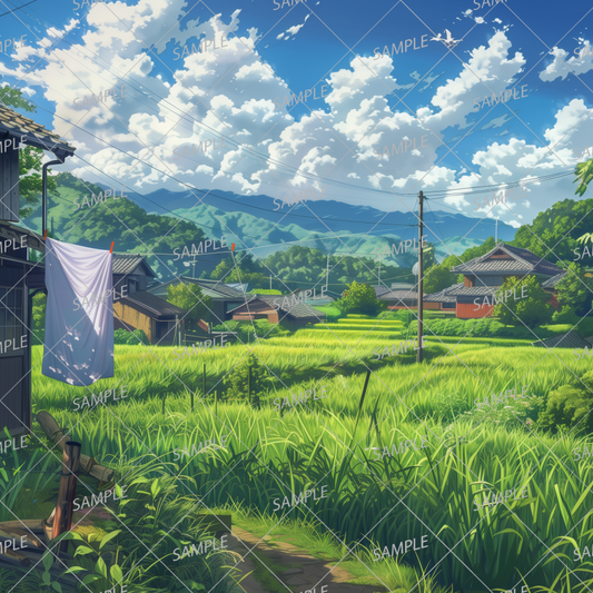 AC-0093 The countryside where natural beauty spreads