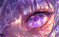 AC-0185 Pale purple girl's eyes